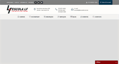 Desktop Screenshot of escolalf.com.br
